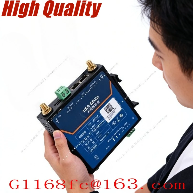 4G Industrial Router Remote Networking G806w Dual Qualcomm Chips 5G Redcap Card Insertion Wireless WiFi Multi Port