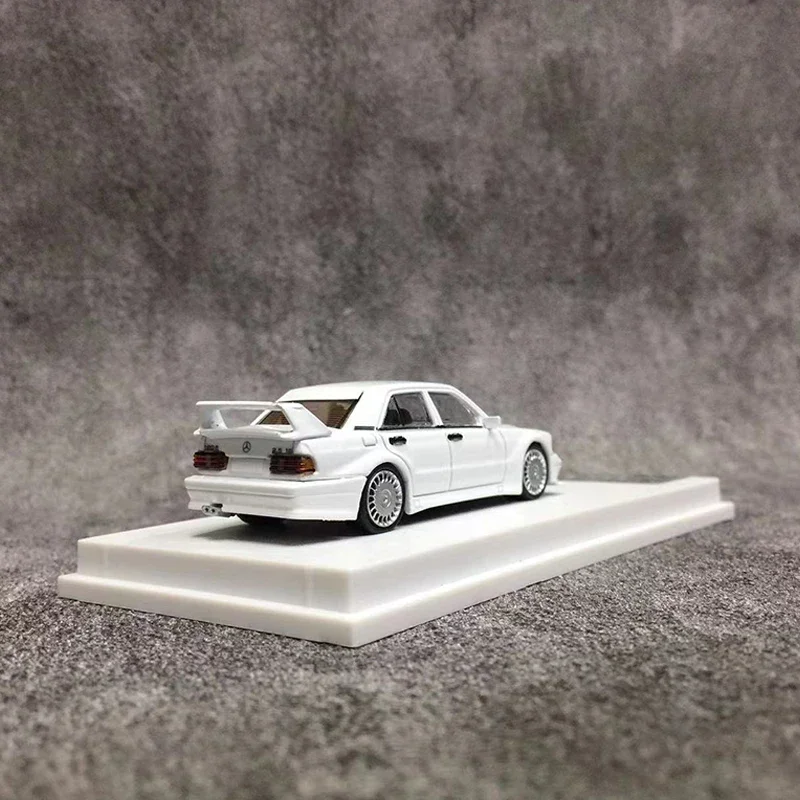 نموذج سيارة من سبيكة HKM ، 190E ، W201-16 ، Evo II ريستمود ، أبيض ، 1:64