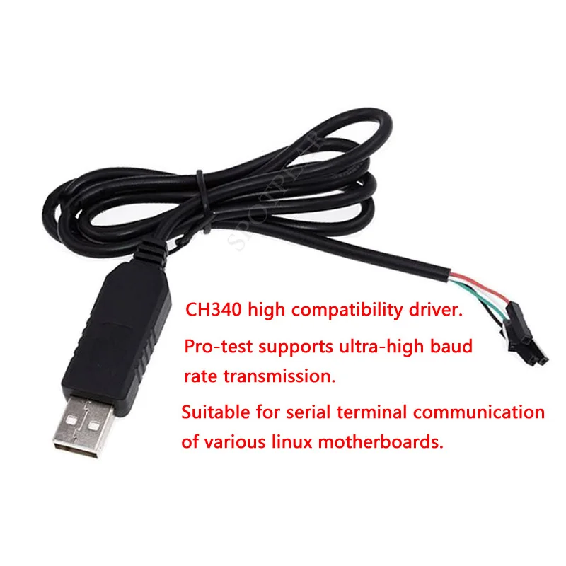 Milk V Duo Raspberry Pi USB to Serial UART TTL CH340G Brush Cable STC Downloader CH340G USB-TTL