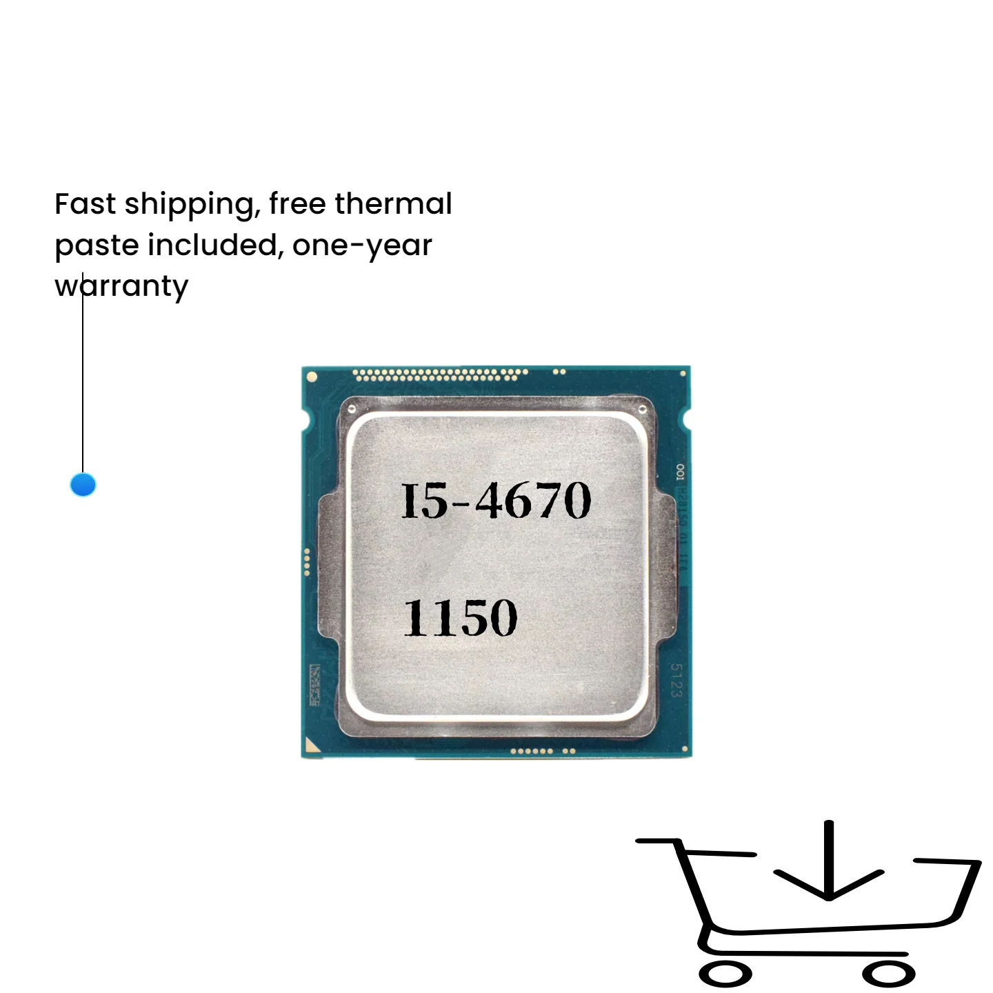 

Core i5 4690 i5-4690 3.50Ghz Quad Core LGA 1150 cpu processor