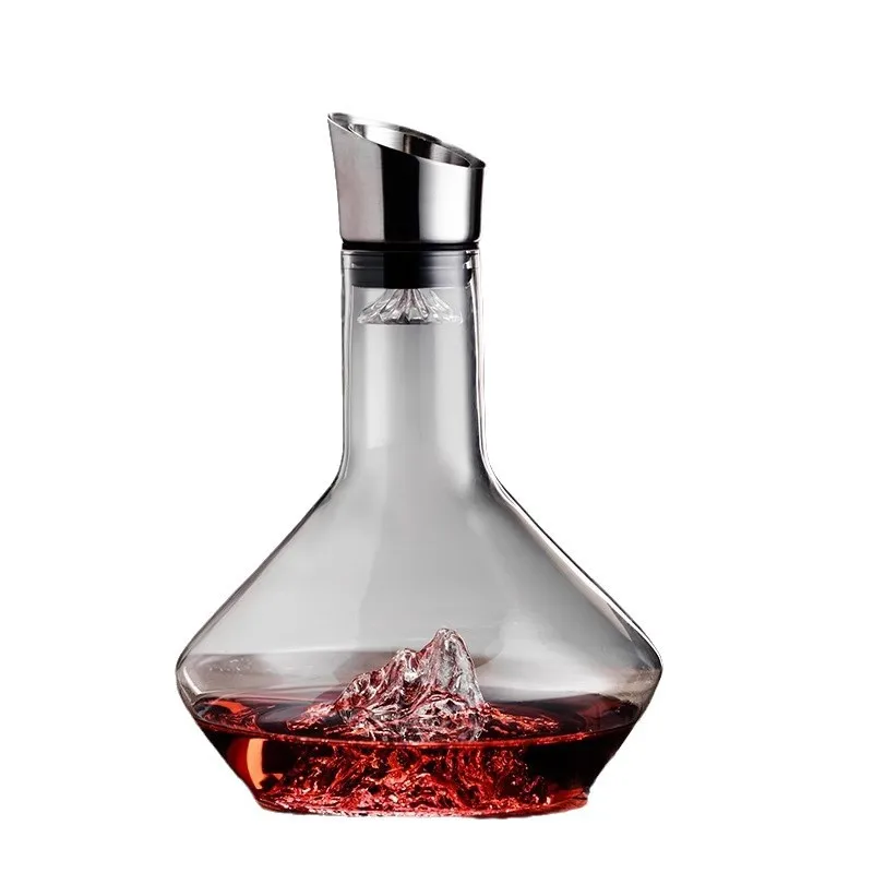 

Waterfall red wine decanter, fast home set, luxury high-end glass wine pouring wine storage jug