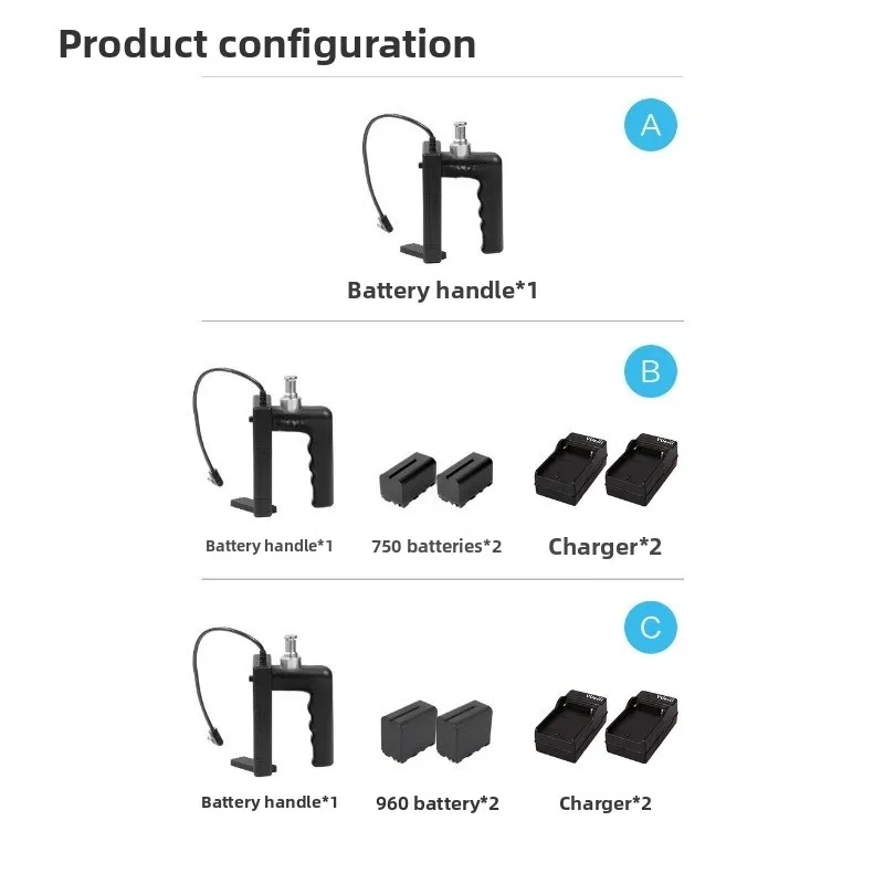 Photography Light Spotlight Fill Light 60 Accessories Accessories Battery Handle