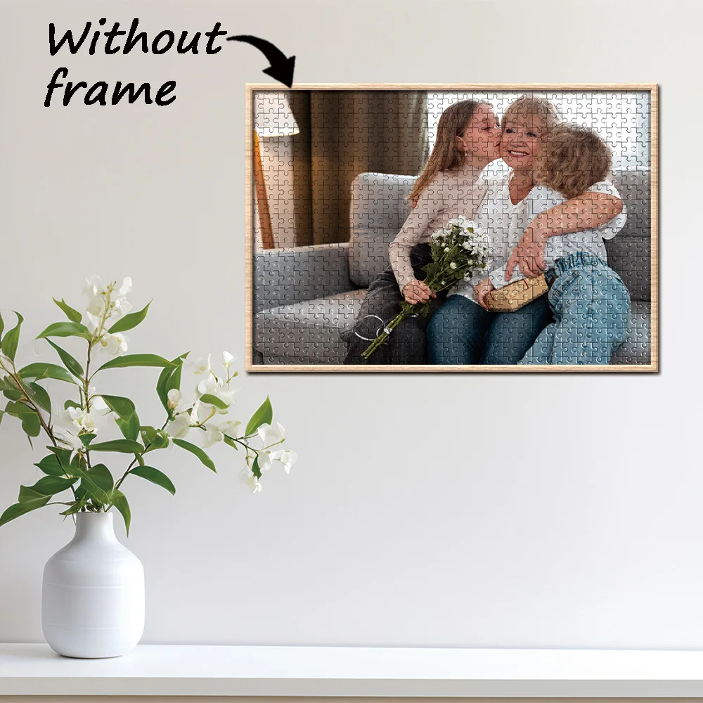 35/150/300/500/1000개 맞춤 사진 개인화된 디컴프레션 퍼즐 직소 퍼즐 모자이크 맞춤 사진 퍼즐 사랑 선물
