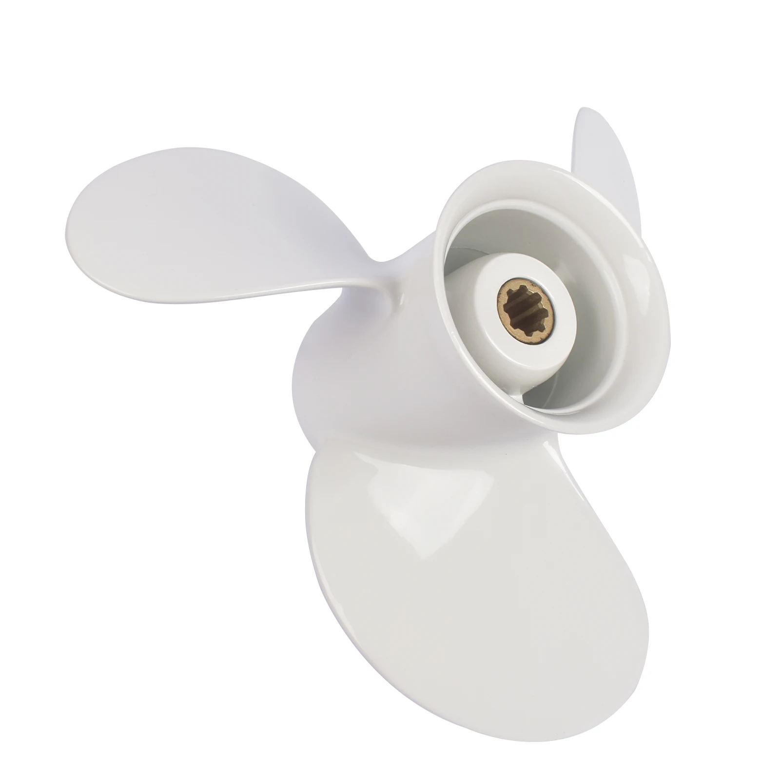 AP02 9 1/4'' x 12'' Outboard Propeller for Yamaha 9.9 15 HP F9.9 F15 F20 Right Rotation 3 Blade 683-45941-00-EL