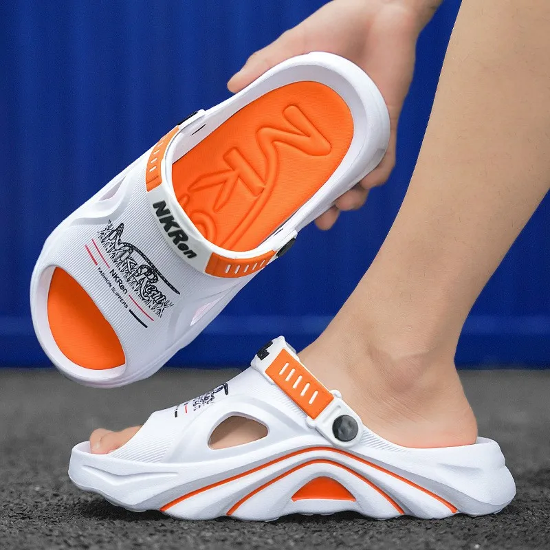 Mode Männer Massage Hausschuhe Indoor Outdoor Sandalen Strand Freizeit schuhe bequeme weiche Sohle Rutschen Herren Sandalen