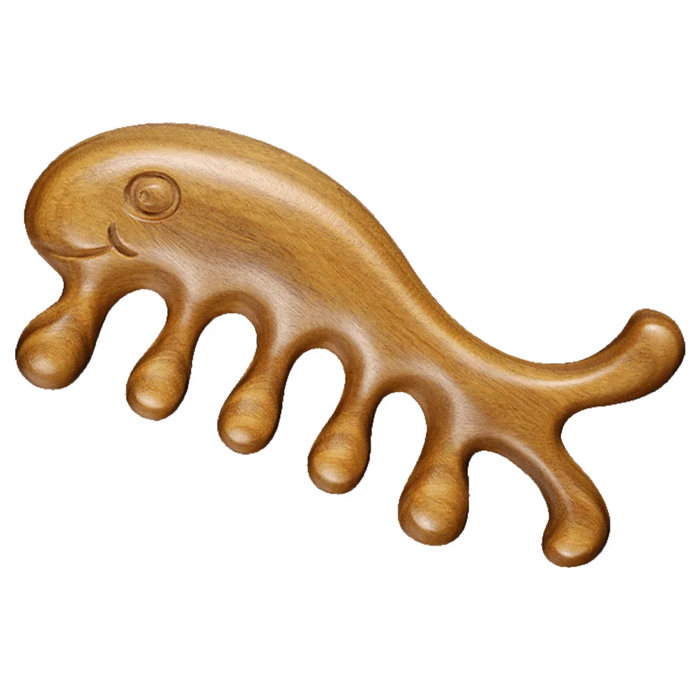 

Wooden Wide Tooth Comb Detangler Massage Scalp Hair Pick for Curly Straight Hair Women Men Wooden Comb Pick Combs for Women