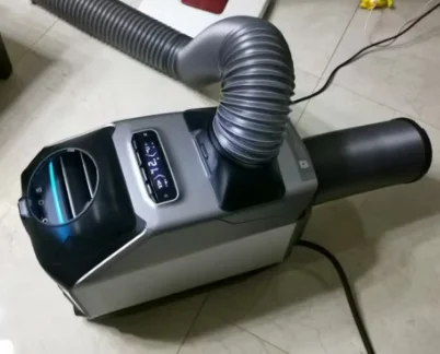 High Quality Portable AC 220V/12V/24V Mini air Conditioner with Battery for Camping Using Outdoor