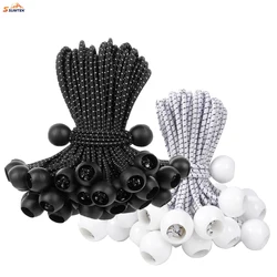 50-Pcs Bungee Balls for Canopy Tarp Tie Down Bungee Balls  Camping, Shelter,Cargo,Tent Poles Ball Bungee Cords