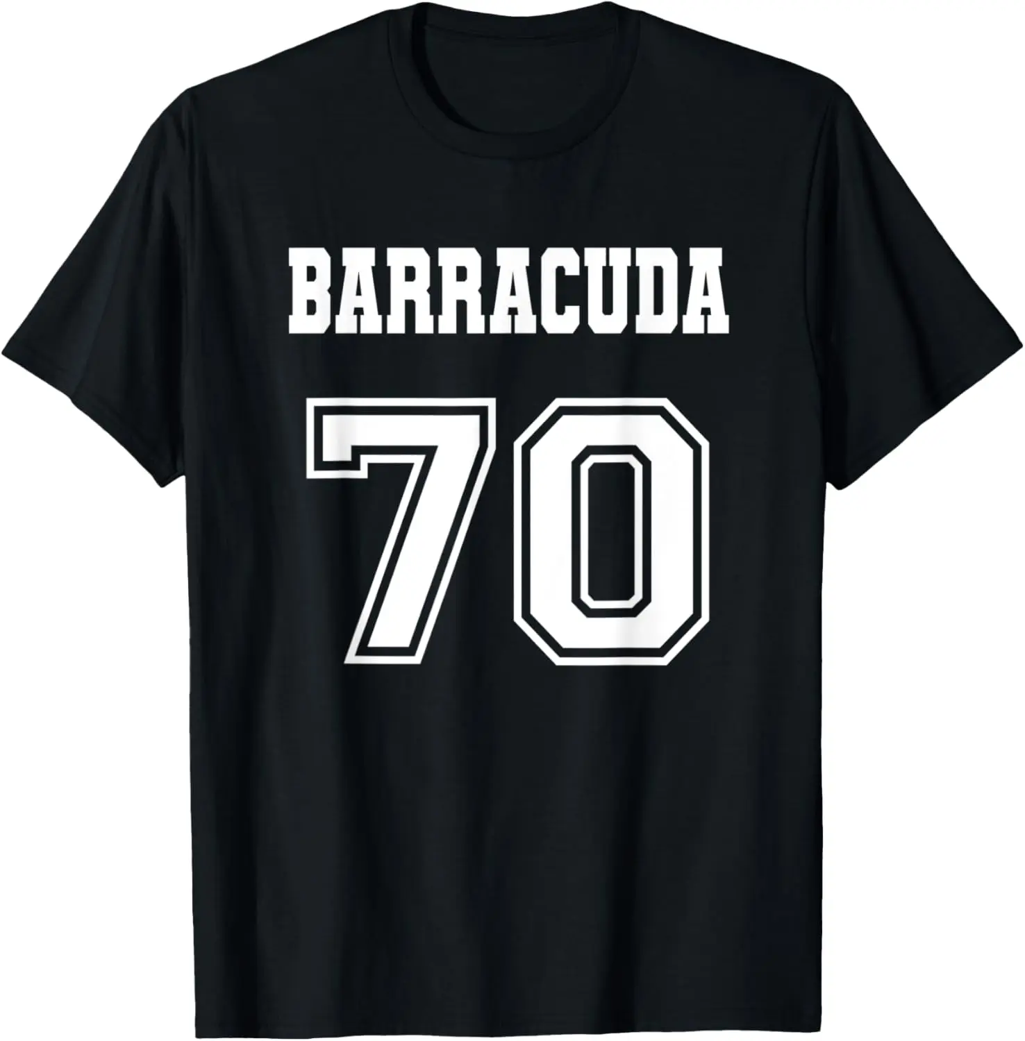 Jersey Style Barracuda 70 1970 Old School Muscle Car Fishing T-Shirt