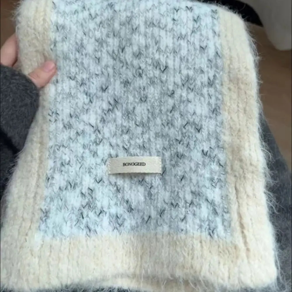 الموضة العصرية الصوف وشاح محبوك تنوعا الكورية الخريف الشتاء وشاح دافئ رشاقته الراقية الحرارية شال التفاف للنساء #2