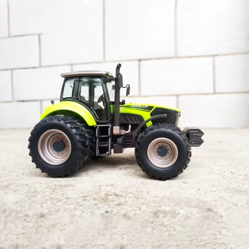Diecast escala 1:50 PL2304 liga modelo de trator com rodas produto acabado simulação brinquedo coleção modelo estático display