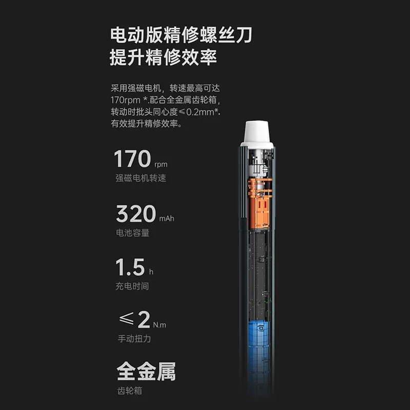 2026 JM-Y05 Precision Electric Screwdriver Set Rechargeable Computer Small Repair Electric Batch 159