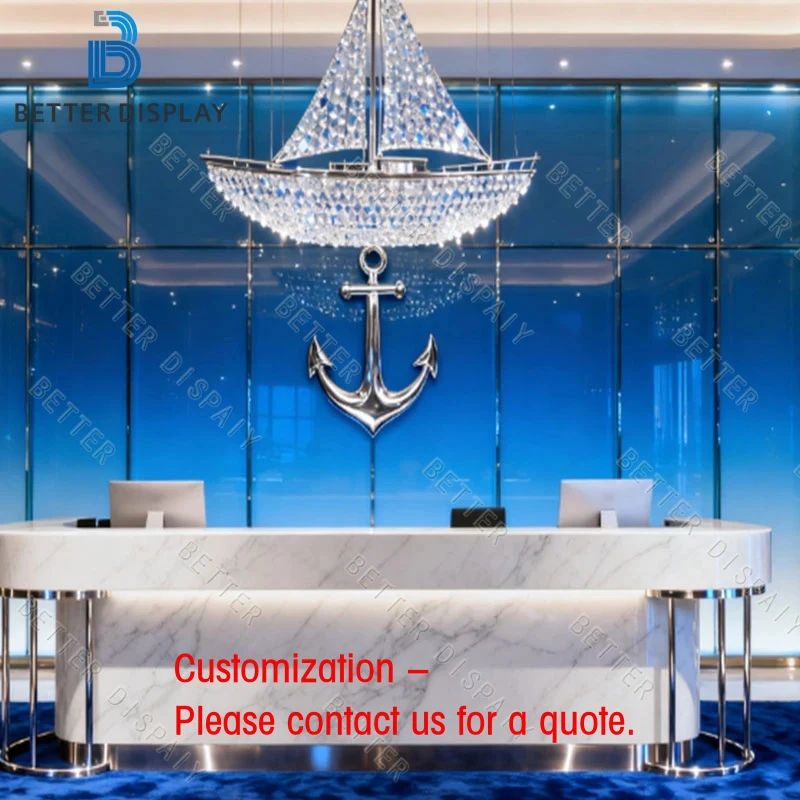 custom.Checkout Counters With Customized Size Color Retail Checkout Counters