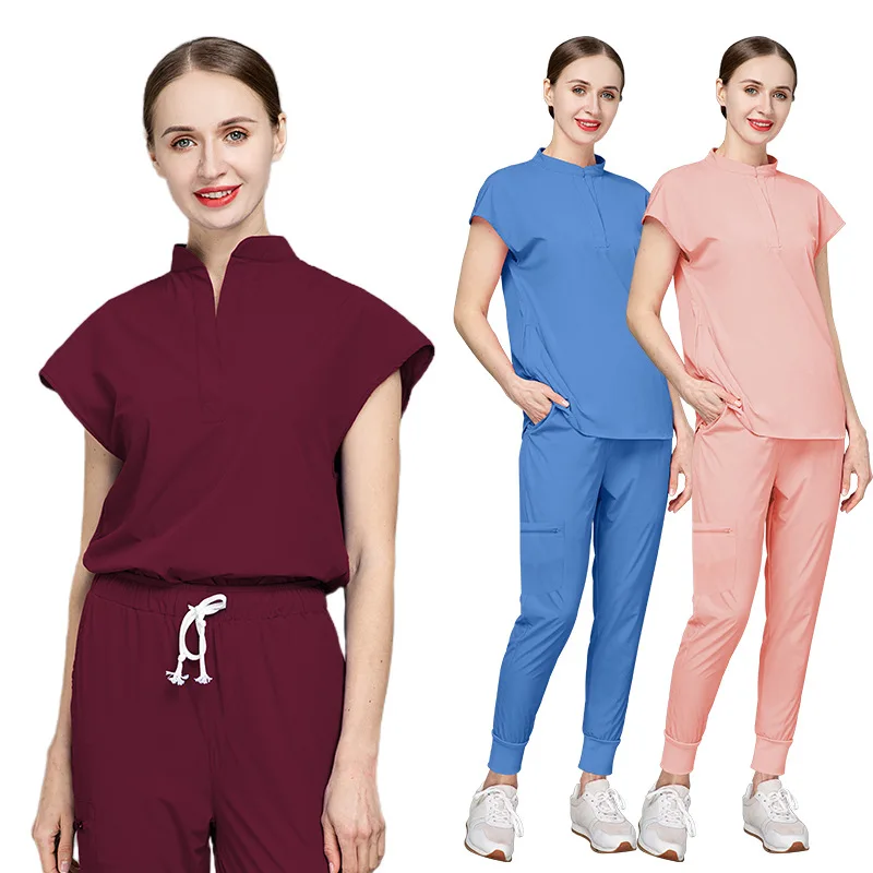 Sala de cirurgia Uniformes médicos, Conjunto de trabalho hospitalar, Suprimentos médicos, Enfermeira Cirurgia Dental Terno, Workwear, Atacado