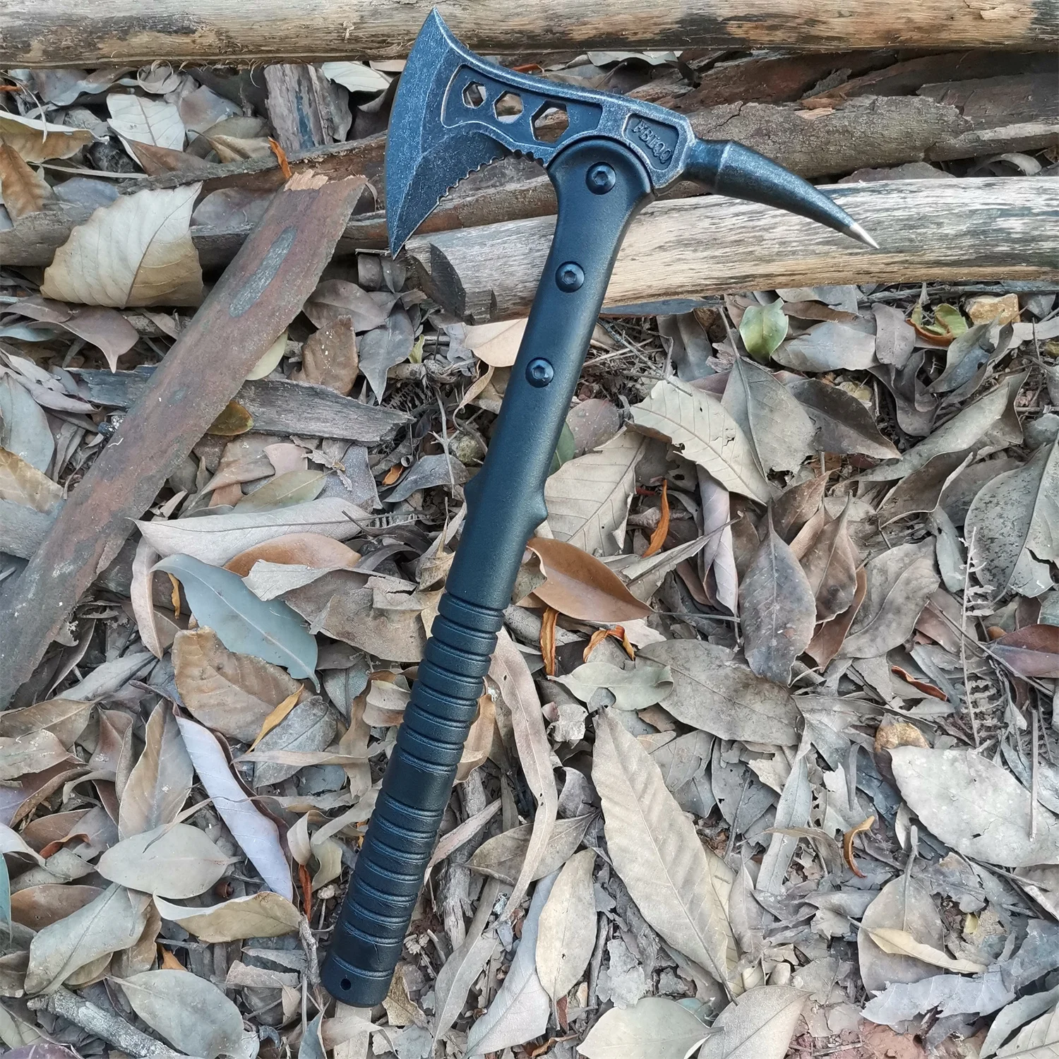 Survival Axe Tactical Hunting Hammer Multifunction Camping Hand Fire Axe Portable Plascti Handle Ax Outdoor Rescue Tools