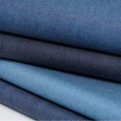 145x45/180cm Soft Thin Cotton Denim Fabric For Making Dress, Jackets, Pants, Handmade DIY Sewing Clothing Fabrics  TJ4512