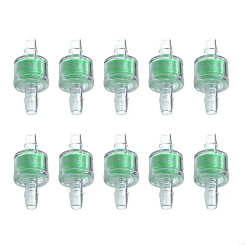A6HD 10pcs Thủy cung Máy bơm không khí Kiểm tra Kiểm tra Kiểm tra cho bể cá ống khớp cho hồ cá hộ gia đình