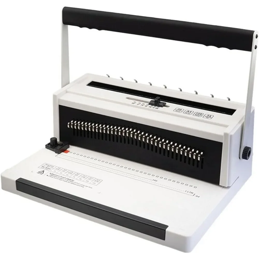 

Binding Machine 22 Sheet Punch Capacity Bind up to 120 Sheets 34 Fully Disengageable Dies