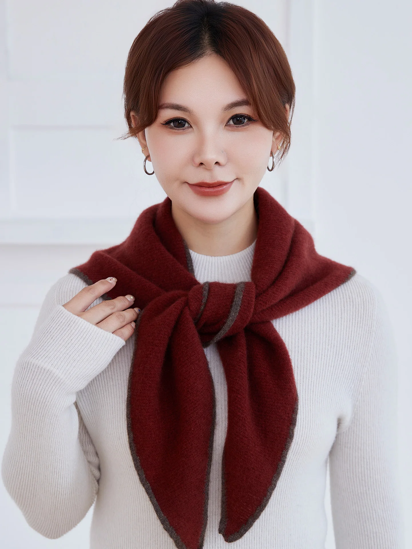 Echarpe-en-cachemire-pur-pour-femme-chaude-protection-du-cou-en-laine-tricotee-polyvalente-style-coreen-pour-l'hiver