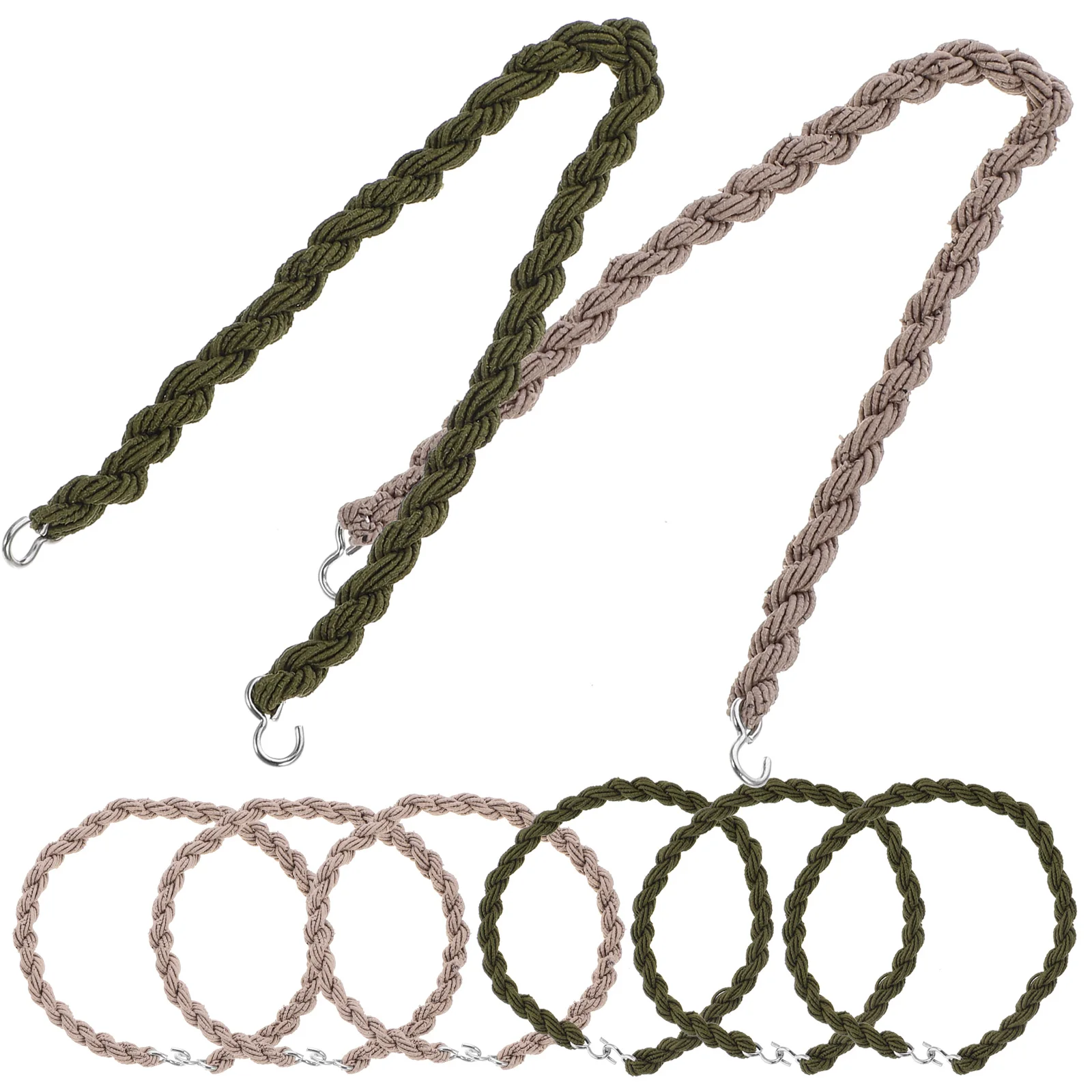 

8 Pcs Elastic Boot Strap Camping Accessories Adjustable Straps Binding Ropes for Women Polyester Yarn Trousers Leggings