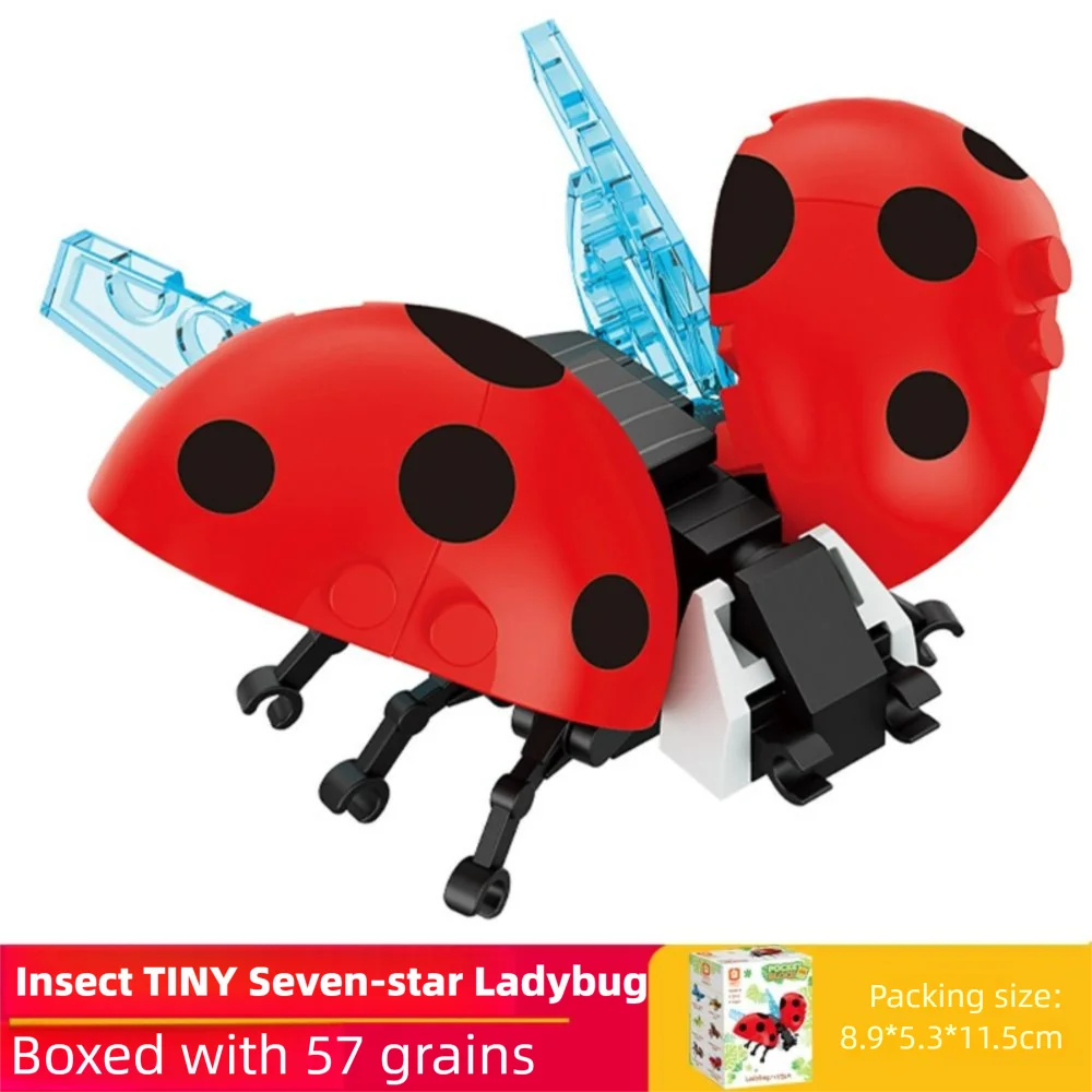 Puzzel Insect Diermodel Mier Interessante Bouwstenen Sprinkhaan Vlinder Insect Natuur Decor