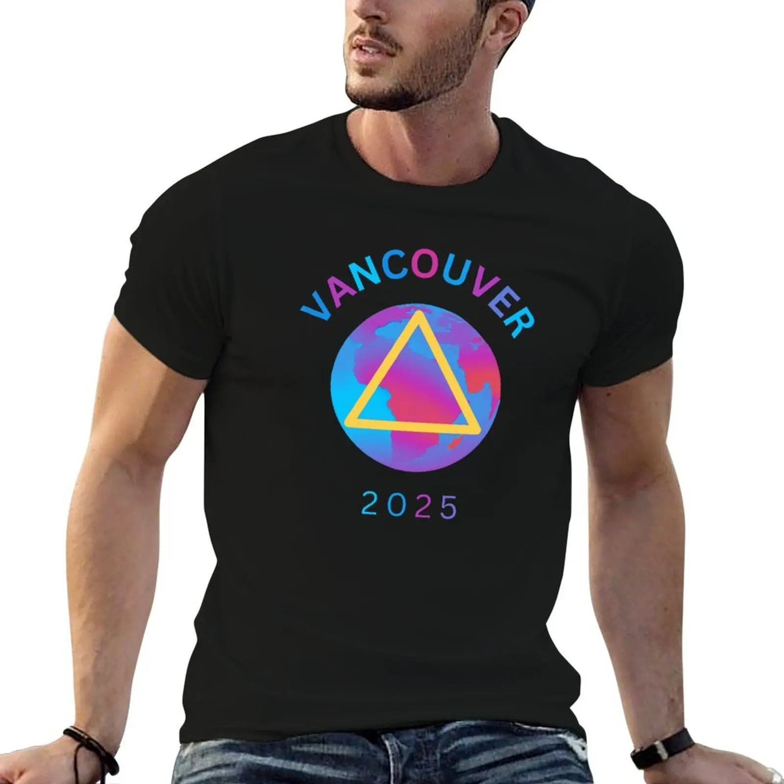 

AA Internationl Convention Vancouver 2025 T-Shirt man t shirts cotton t shirts for man graphic tees man t shirt summer T-Shirt