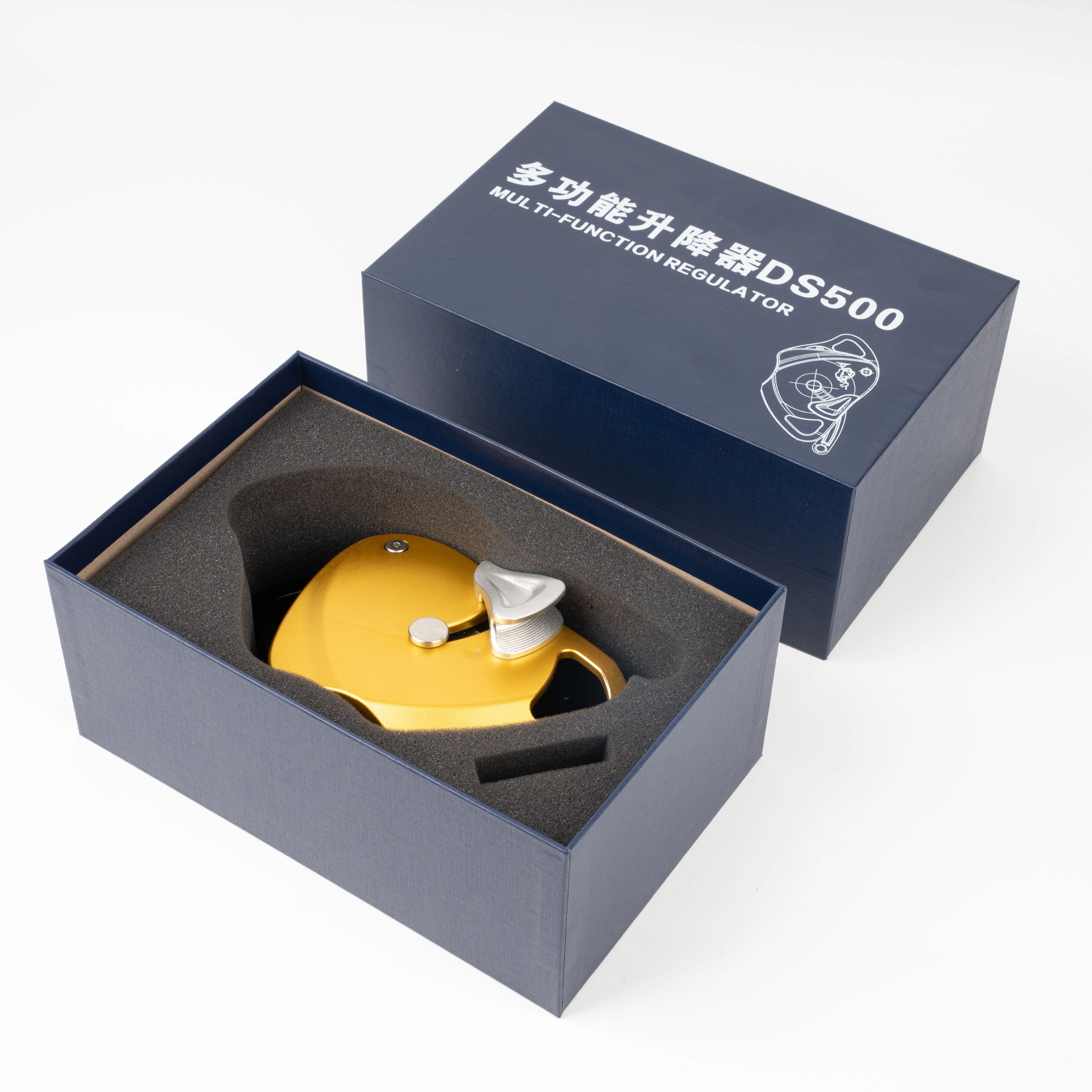 

MSMulti-Function Regulator 250KG Hand Drill Driven Ascending for Rock Climbing and Aerial Work