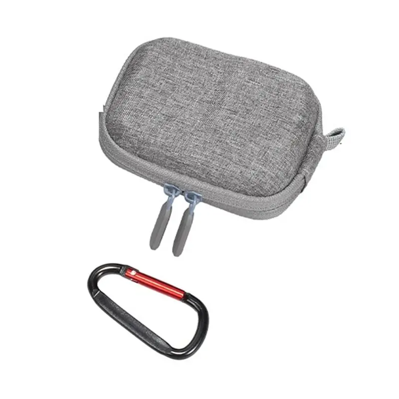 HFES Dropproof Compact Storage Bag For DJI Osmo Action 6 Mini Camera Body Protective Case Action Camera Accessories Gray