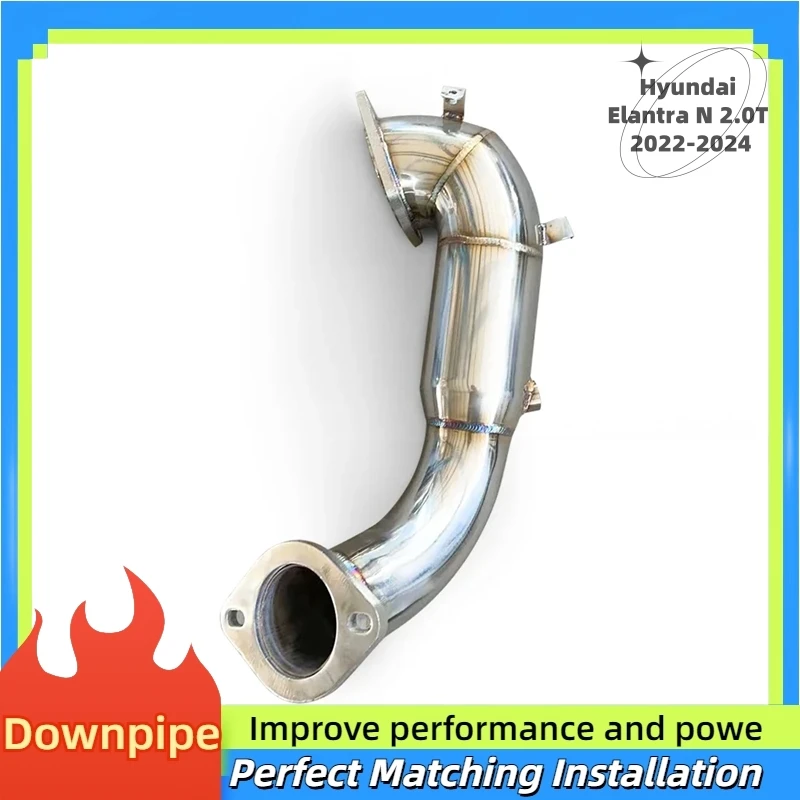 

For Hyundai Elantra N 2.0T 2022-2024 High Performance Racing exhaust manifold Exhaust Downpipe quality stainless steel Exhaust