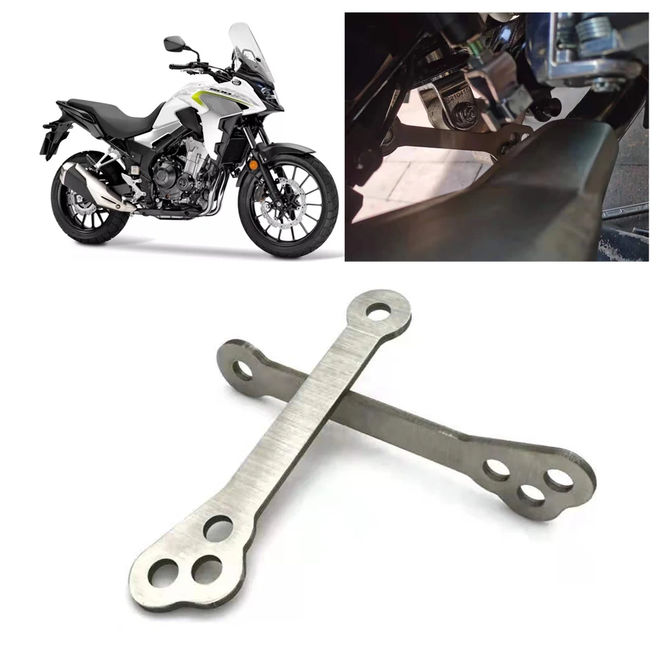 

Fits for Honda NX500 CB500X CB500F CBR500R ABS 2019-2024 Motorcycle Lowering Link Adjustable Rear Suspension Linkage Kits
