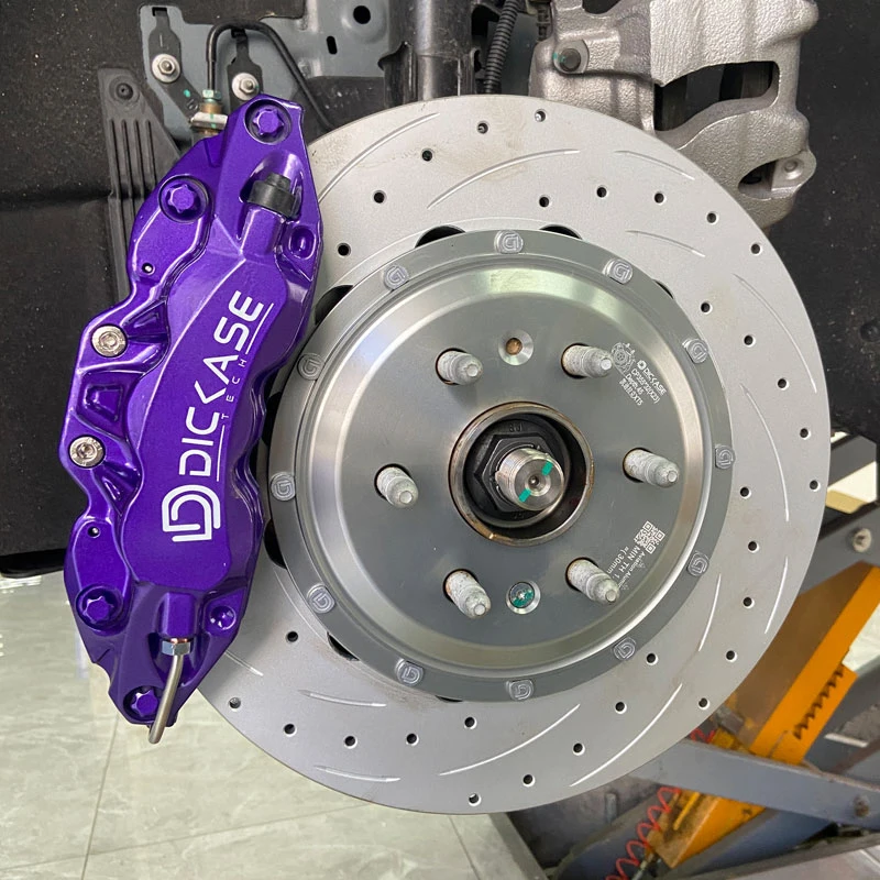 Dickass Factory Customize Color Aluminum Brake Caliper Kits Full Set for Honda Civic Fk7 8th 10th 1996 1997 1998 1999 2000