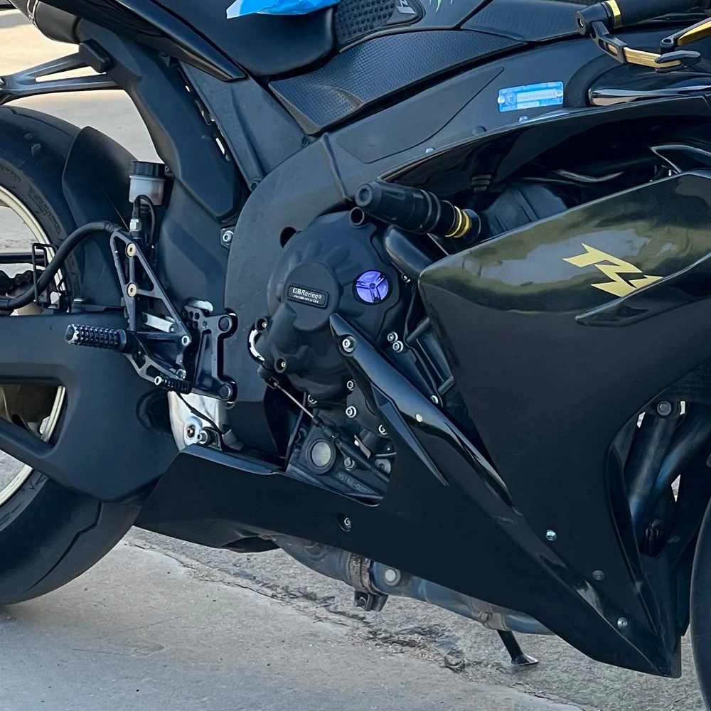 YZF-R1 2007-2008 غطاء محرك الدراجات النارية حماية لياماها R1 2007-2008 أغطية المحرك حماة الملحقات GB Racing #2