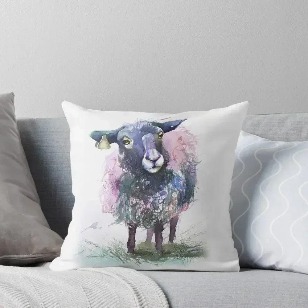 

Watercolor sheep Throw Pillow Christmas Cushion For Home Cushions For Children christmas pillowcases pillow