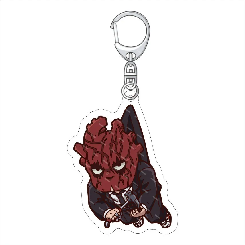 Dorohedoro Acrylic Keychain Anime Figure Caiman Nikaidou NoiEbisu Keyring Pendant  Bag Car Key Ring Decor Fans Collection Gift image 6