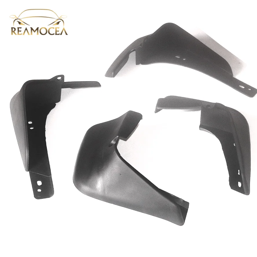 Reamocea 4x Black Front Rear Mudguards Splash Guards Fender Flares Mud Flaps Accessories For Toyota Corolla 2002-2005 4-door