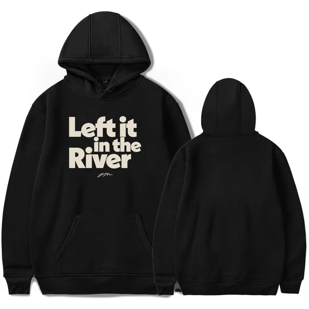Jamie Macdonald Merch Hoodie Left It In The River Merch Unisex Fashion Casual Long Sleeve Sweatshirt
