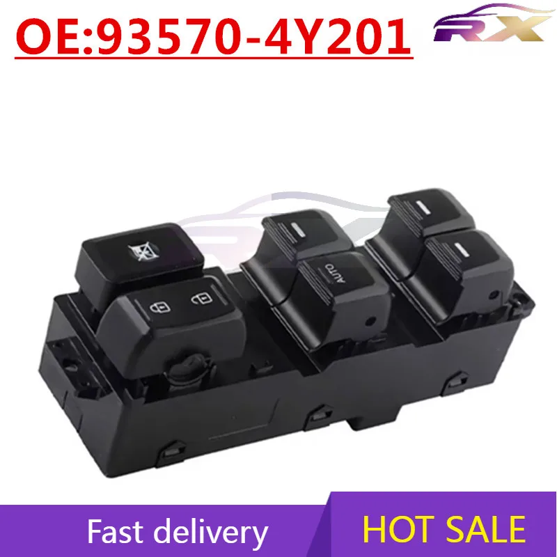 

OEM:93570-4Y201 Suitable for 2015-2017 Kia RIO Automotive Glass Lifter Switch Car Windows Switch