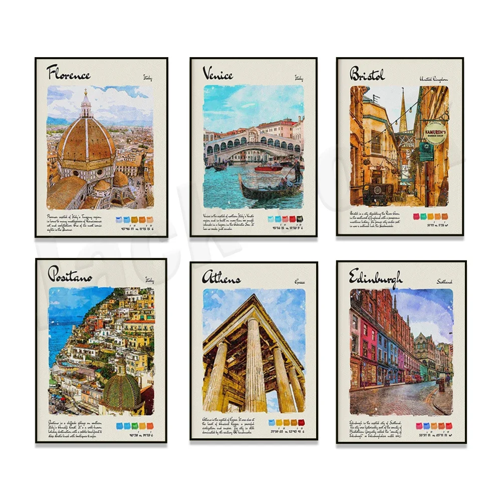 Positano, Athens, B…