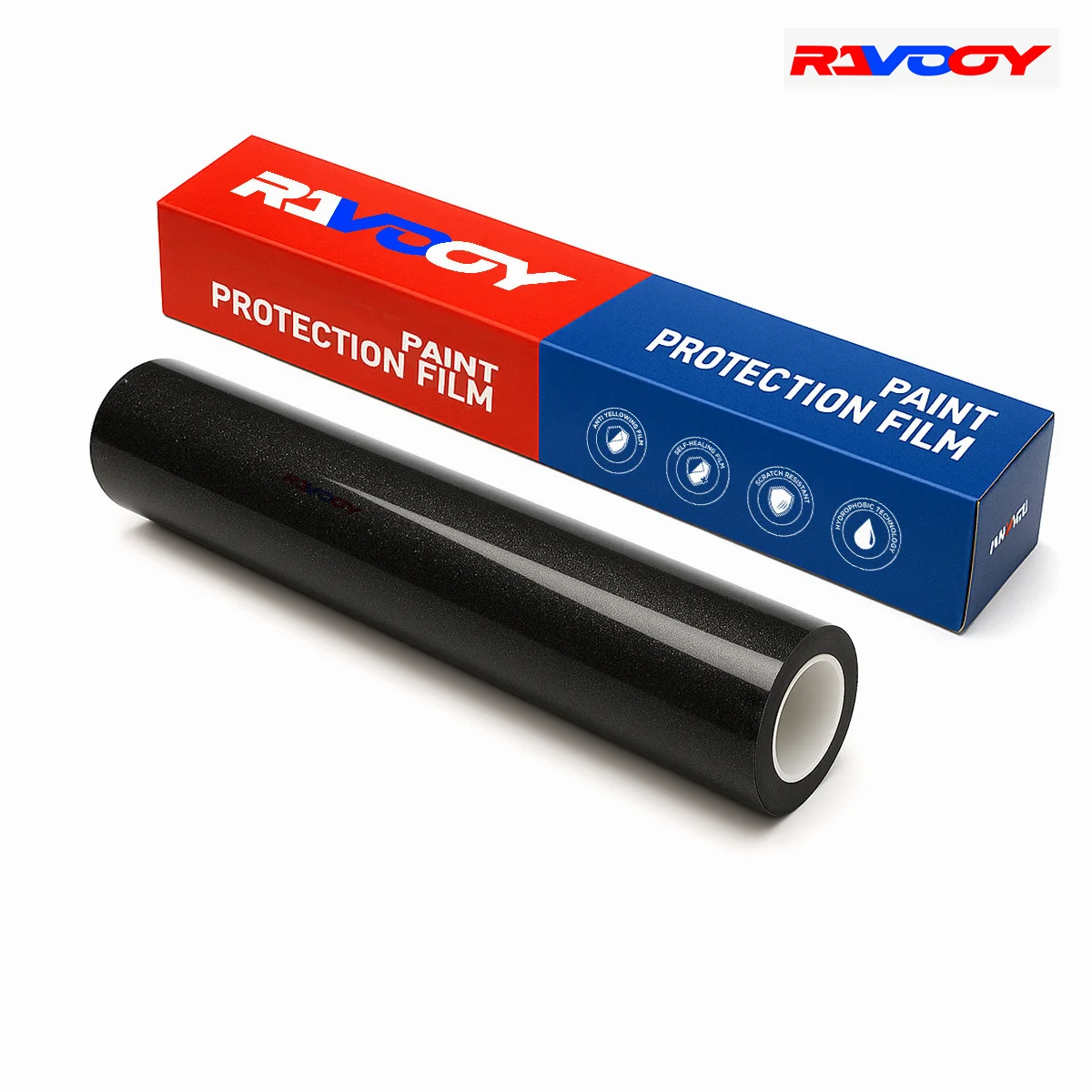 

Glossy Havana Black Color PPF TPU Paint Protection Film Car Wrap Invisible Car Scratch Resistant Anti-Yellowing Hydrophobic