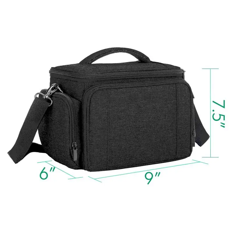 Portable Carrying Bag For Cricut Joy Household Heat Press Storage Bag With Adhesive Adjustable Straps Handle For Cricut Joy