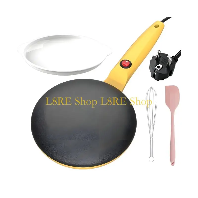 L8RE Easy To Use Crepe Cooker With Balanced Heat Distribution For Consistent Results