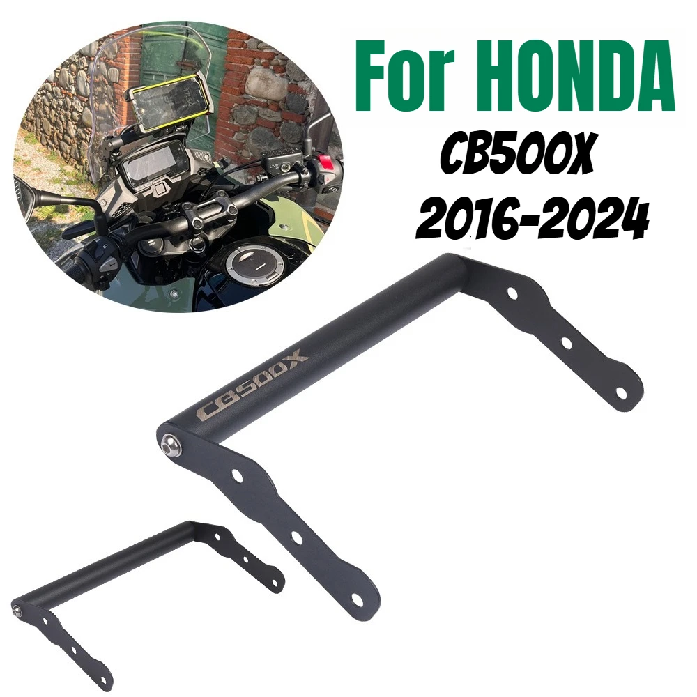 

For HONDA CB500X CB 500X CB500 X 2016-2024 GPS SMART PHONE Navigation GPS Plate Bracket Adapt Holder Motorcycle Accessories