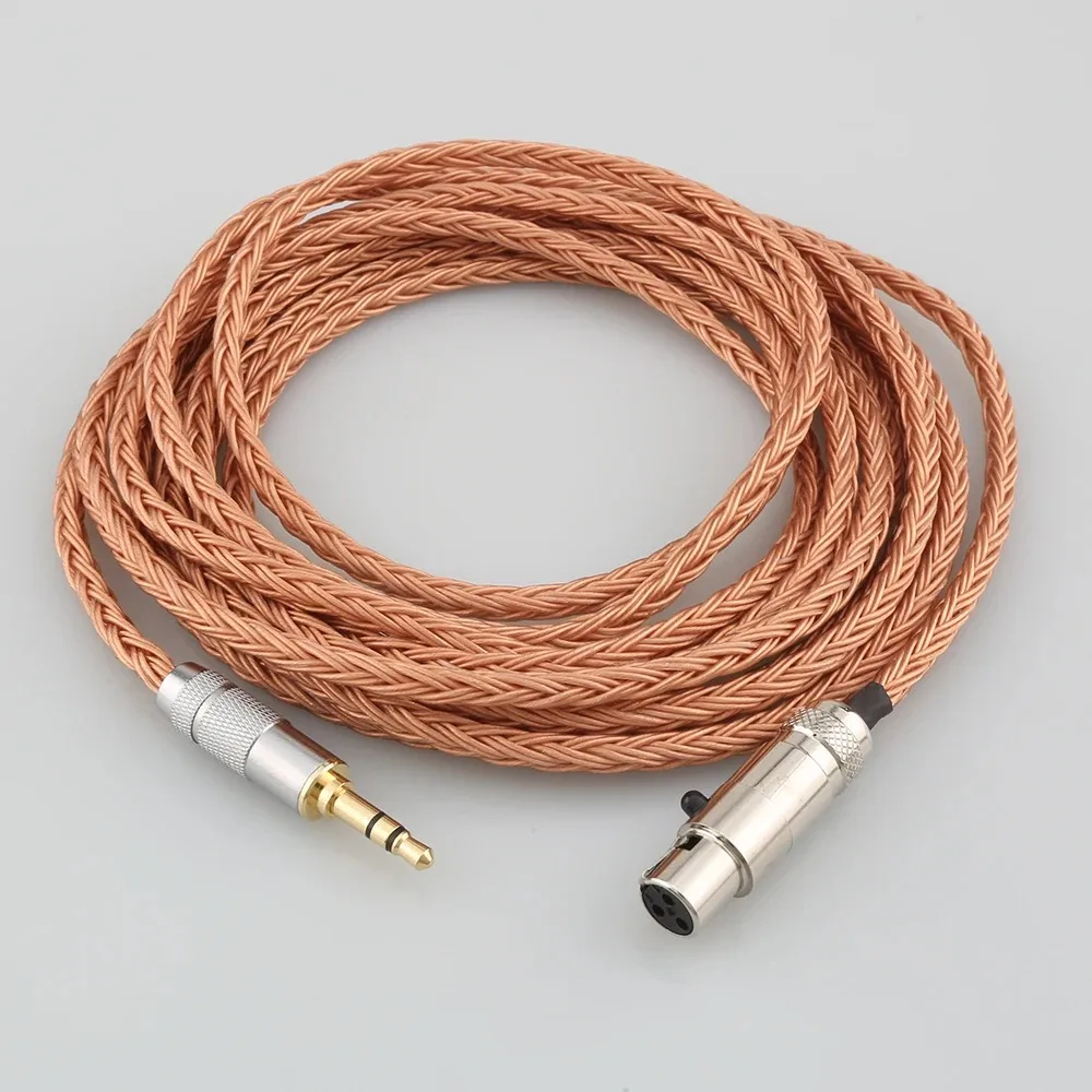 Kabel HD490 PRO, 16-żyłowy, z przewodami OCC, 4-pinowy, mini XLR, zbalansowany kabel słuchawkowy do słuchawek Sennheiser HD480 PRO, 4,4 mm, XLR, 3,5 mm, 2,5 mm, 6,35 mm, długość 0,5–5 m. — zdjęcie produktu 7