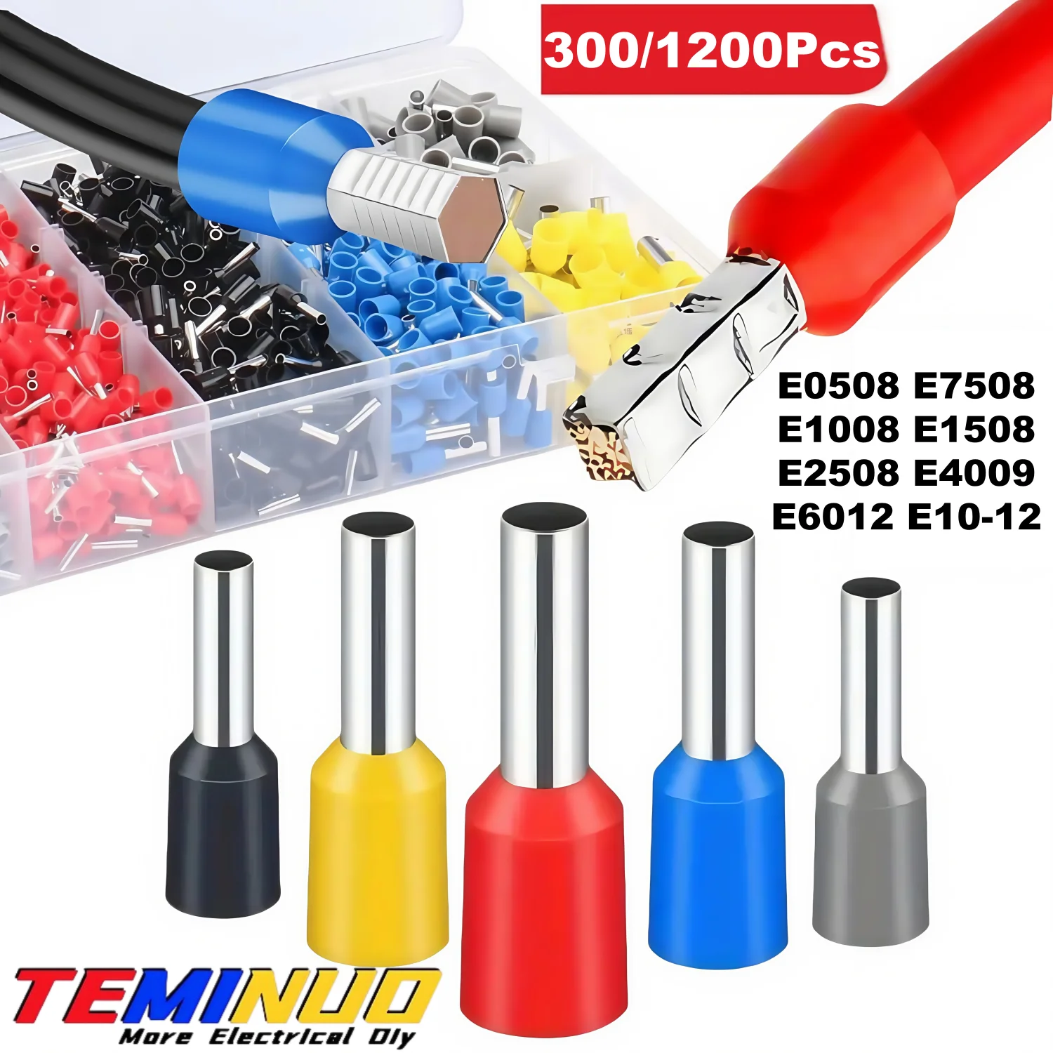 300/1200Pcs Insulat…