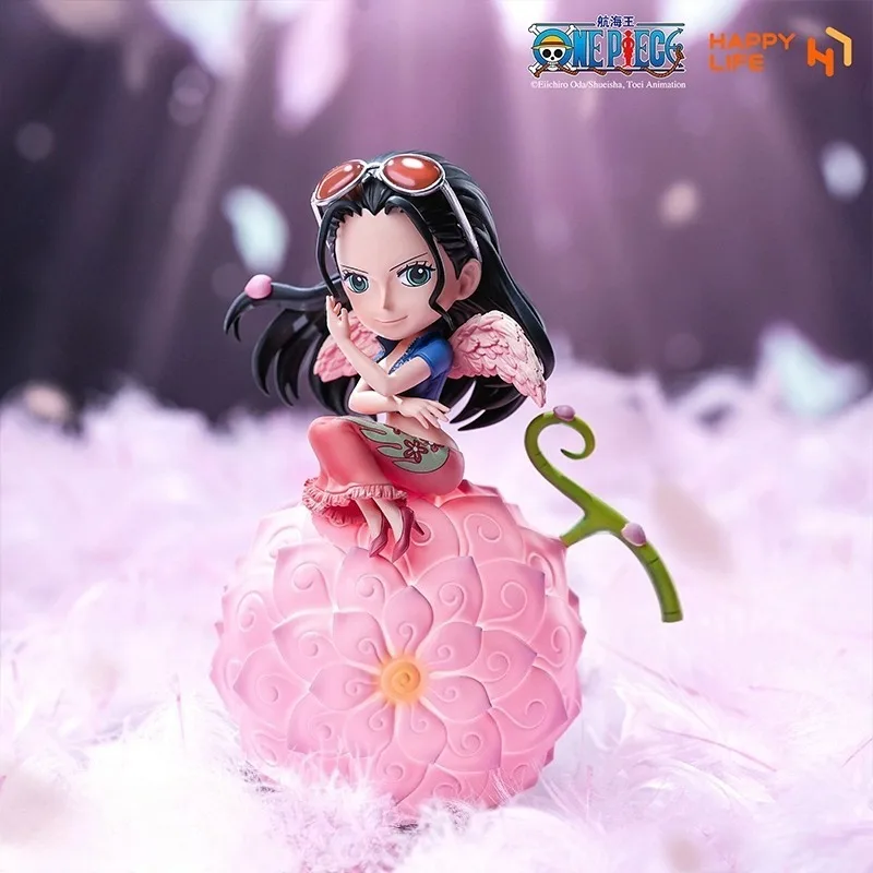 En stock, figura de luz nocturna activada por voz de la serie Devil Fruit de una pieza, Luffy Ace Robin Joe, juguetes de regalo sorpresa de selección múltiple