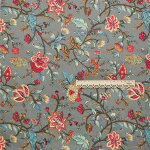 160x50cm New Floral Cotton Twill Sewing Fabric, Make Bedding Line Cover Sweat 6 Main Sales Bag Screen - №6