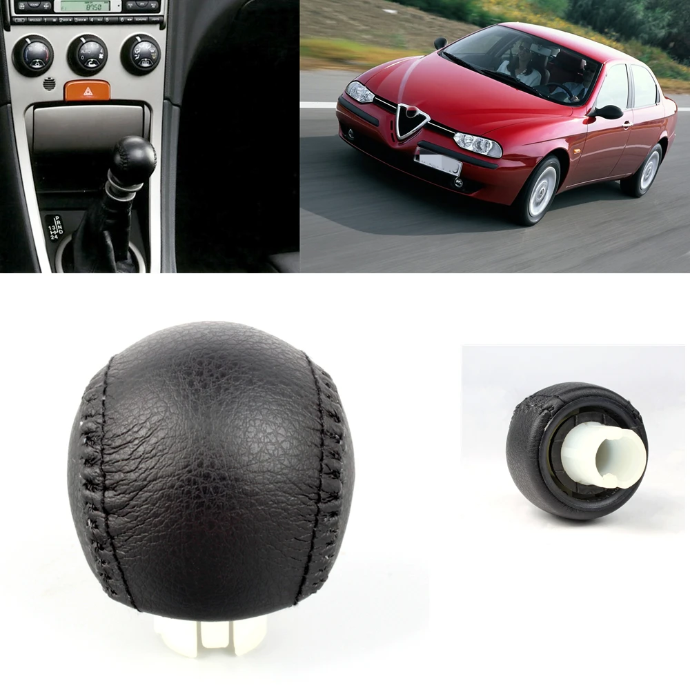 Automatic Transmission  Gear Shift Knob Shifter Lever Stick For Alfa Romeo 156 1997 1998 1999 2000 2001 2002 2003 2004 2005 2006