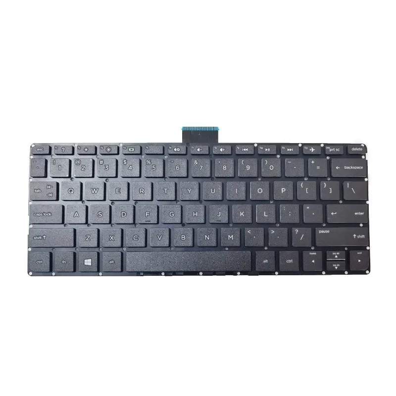 Original US Keyboard for Pavilion X360 11-K 310 G2 TPN-W112 Laptop Palmrest Top Case Upper Cover Touchpad keyboard 809543-001