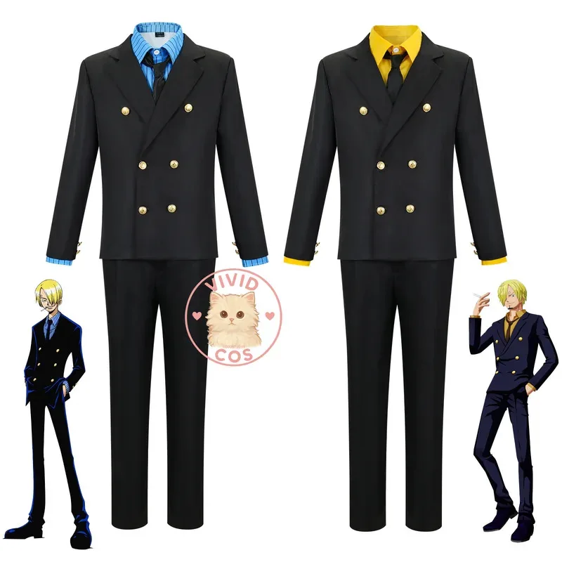 

Portgas D. Ace Sanji's Red, Mustard Yellow Blue Men's Suit Cosplay Straw Hat Shoes Props RPG x;2,f;5.n;
