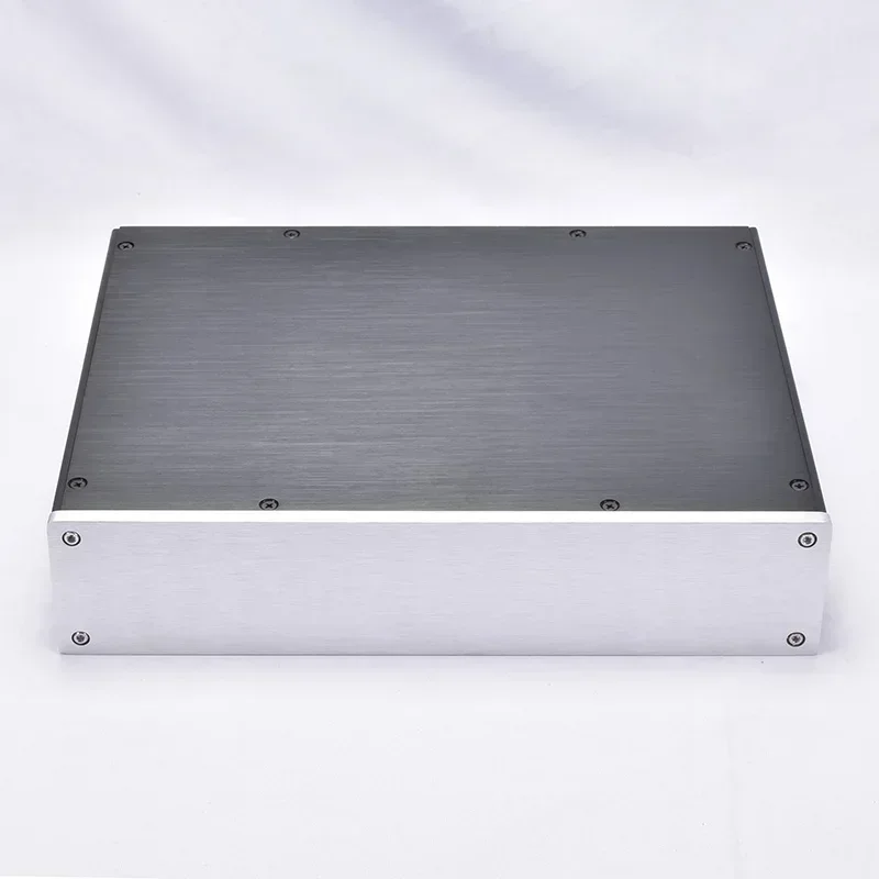 320*70*248 ミリメートル全アルミヘッドフォンアンプシャーシケースプリアンプ DAC デコーダエンクロージャ Diy オーディオシェル